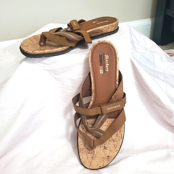 Skechers Shoes - Skechers Outdoor Lifestyle Tan-Brown Sandals sz.10